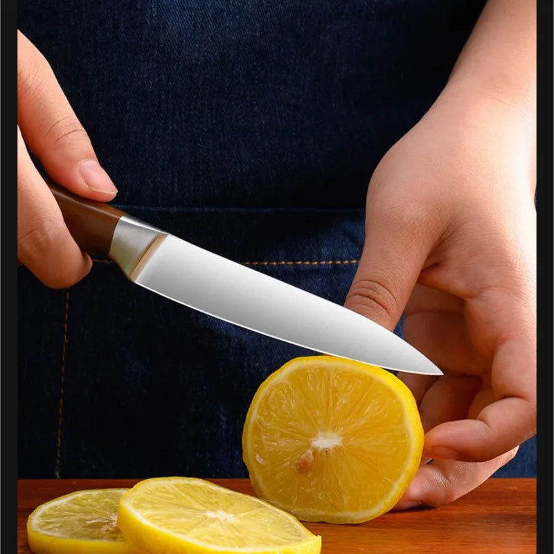 Faca de cozinha de aço inoxidável
