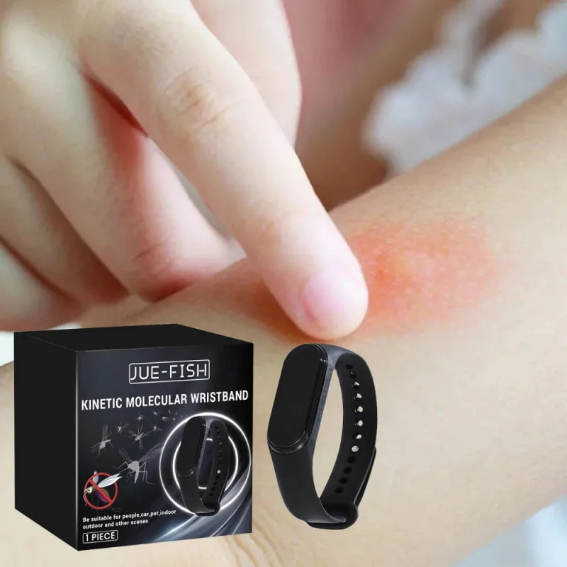 New Stylish Exquisite Silicone Material Physical Ultrasonic Mosquito-Repellent Anti-Worm Bracelet For Home Outdoor Must-Have