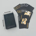 Color Black Gold Playing Card Game Card Group Waterproof Poker Suit Magic Dmagic Package Board Game Gift Collection