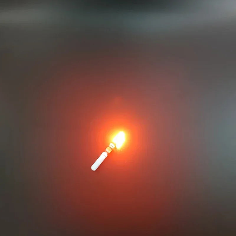 10pcs Light Sticks Green / Red Work with CR322 Battery LED Lamp Lightstick Luminous Night Fishing Tackle Accessory J553