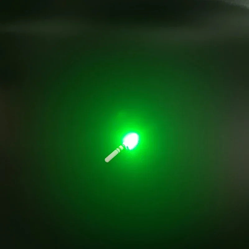 10pcs Light Sticks Green / Red Work with CR322 Battery LED Lamp Lightstick Luminous Night Fishing Tackle Accessory J553