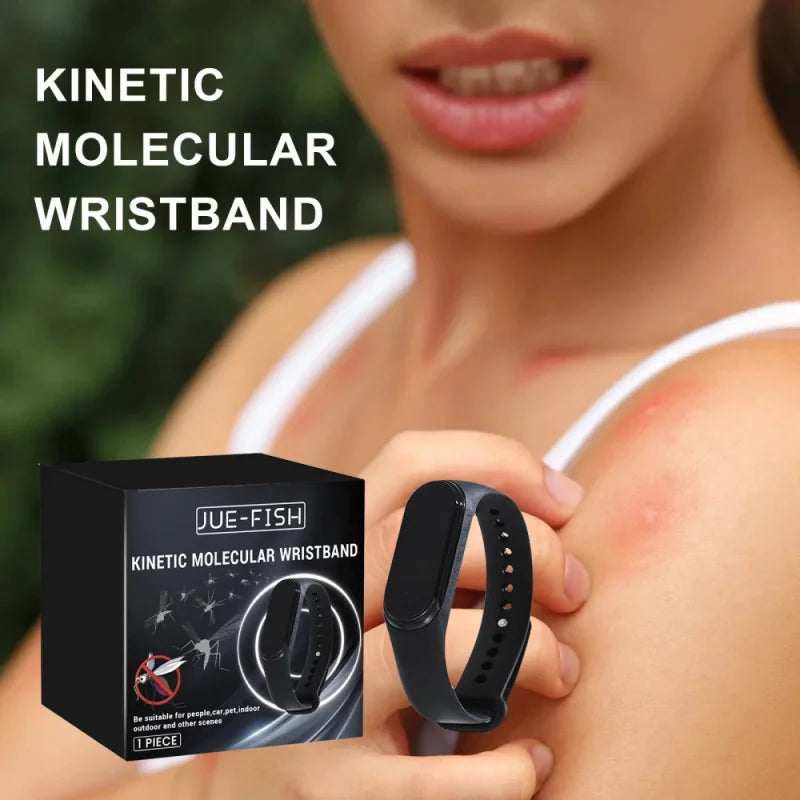 New Stylish Exquisite Silicone Material Physical Ultrasonic Mosquito-Repellent Anti-Worm Bracelet For Home Outdoor Must-Have